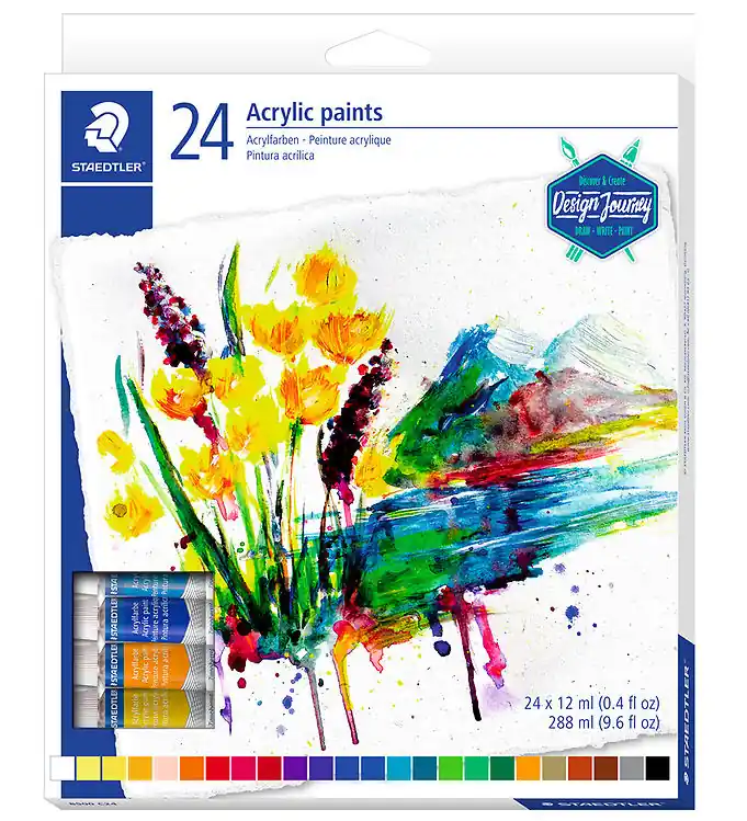 Staedtler Acryl Verf - 24 stk - 12 ml Beperkt Aanbod