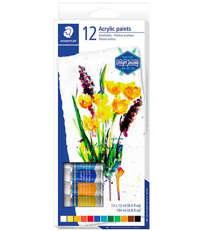 Favoriet Staedtler Acrylverf - 12 st.