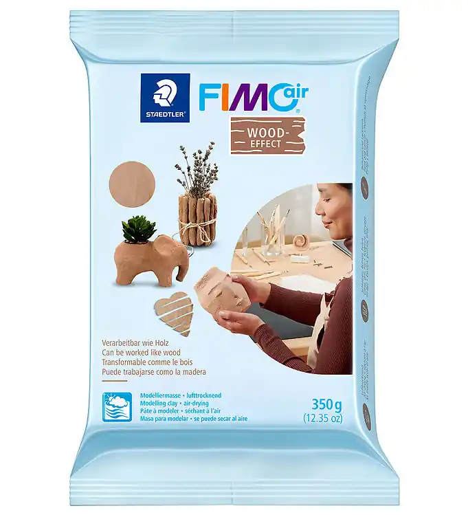 Express Levering Staedtler FIMO Speelklei - Hout Vermogen - 350 g - Bruin