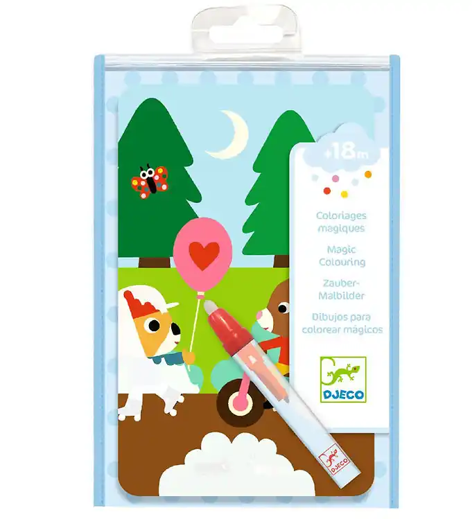 Koop Online Djeco Kleurboek - Magische Kleuren - In het Park