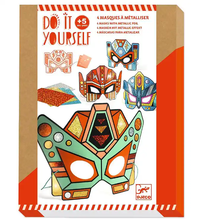 Koopje Djeco Maskerset - DIY - Super Robots