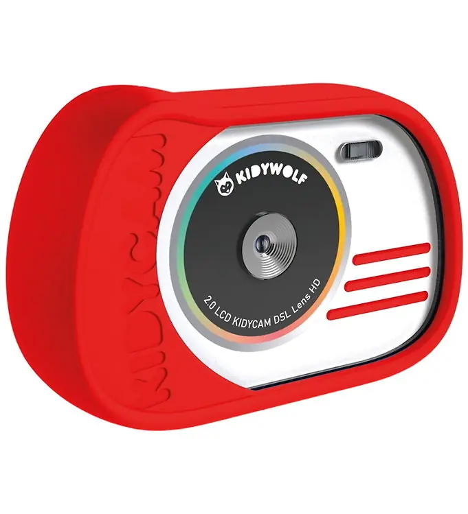 Gecertificeerd Kidywolf Camera - Kidycam - Rood