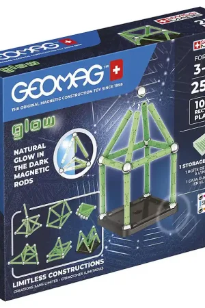 Aanbieding Geomag Magneetset - Glow Gerecycled - 25 Onderdelen
