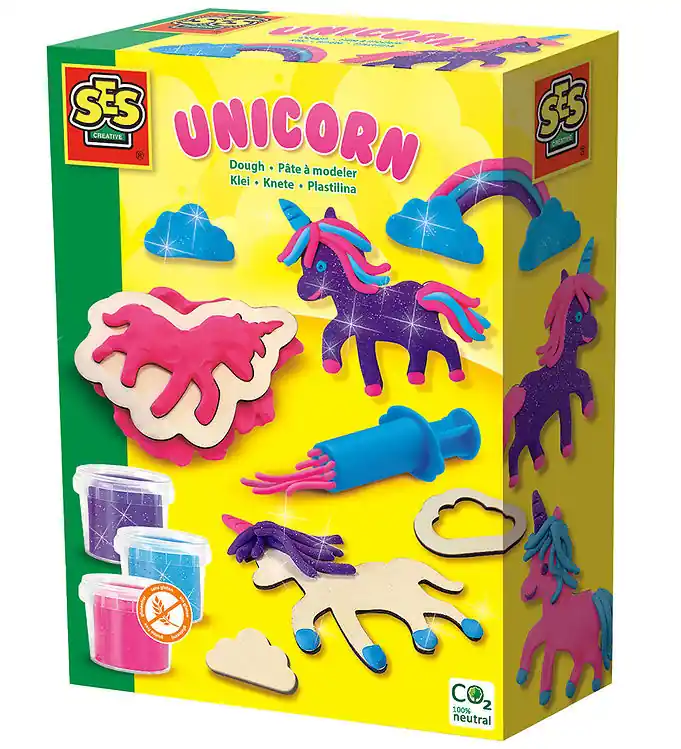 Nieuw SES Creative Speelklei m. Glitter - Eenhoorn