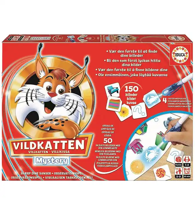 Educa Bordspel - Vildkatten Mystery Lage Kosten