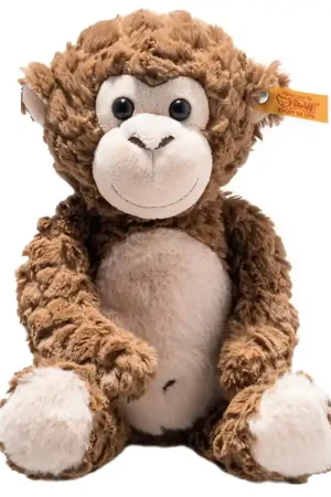 Steiff Knuffel - 30 cm. - Soft Knuffelig Friends Bodo Monkey - B Express Levering