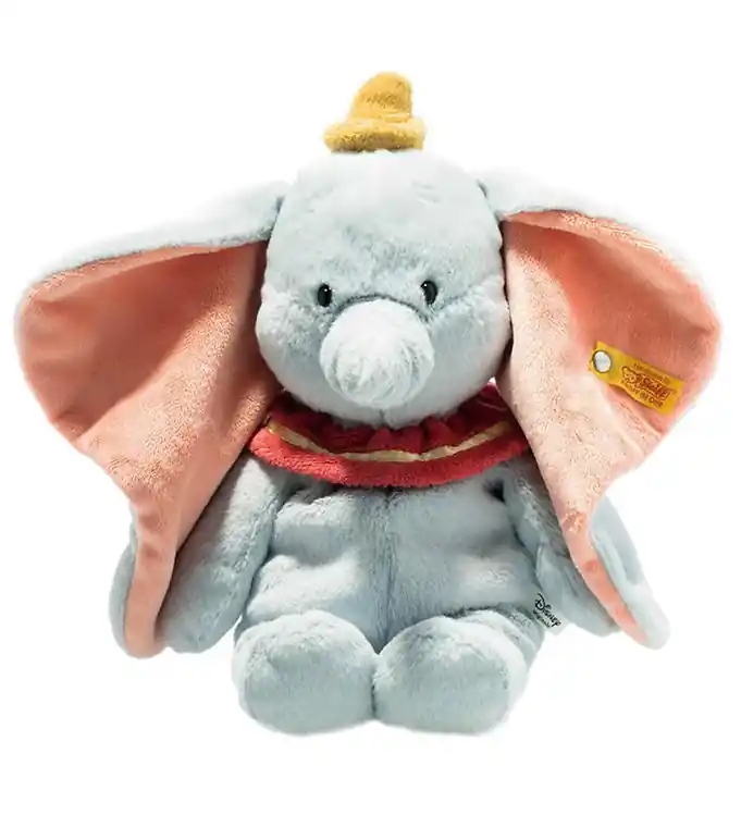 Goedkoop Steiff Knuffel - 30 cm. - Disney Soft Knuffelig Friends - Dumbo