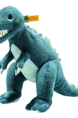 Steiff Knuffel - 35 cm. - De Thaise T-Rex - Groen Veilige Betaling