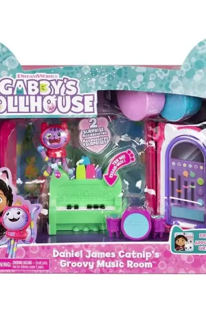 Hoge Kwaliteit Gabby's Dollhouse Set - 8 Onderdelen - Daniel James Kattenkruid
