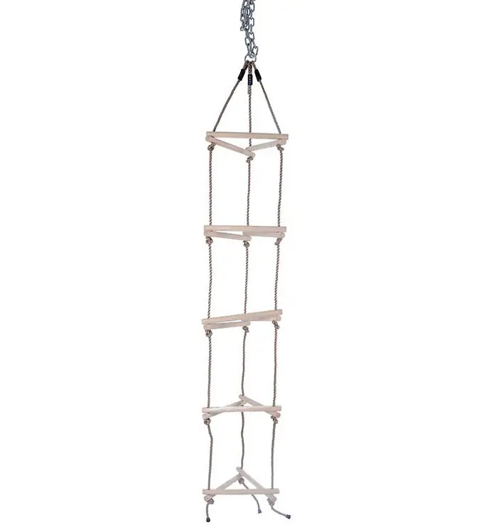 Koopje Krea Touwladder - Drievoudig - Hout