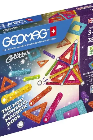 Laatste Kans Geomag Magneetset - Glitter Panelen Gerecycled - 35 Onderdelen