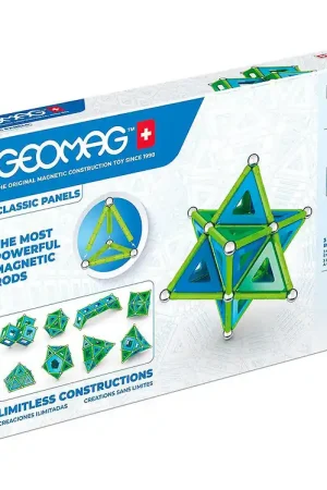 Geomag Magneetset - Classic+ Panelen Gerecycled - 114 Onderdelen Premium