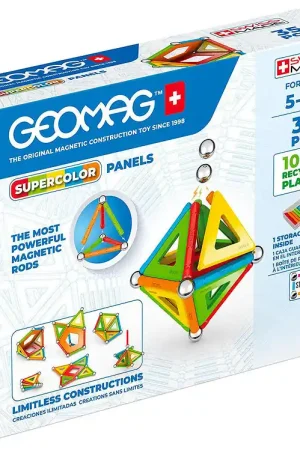 Voordeelprijs Geomag Magneetset - Supercolor Panels Recycled - 35 Onderdelen