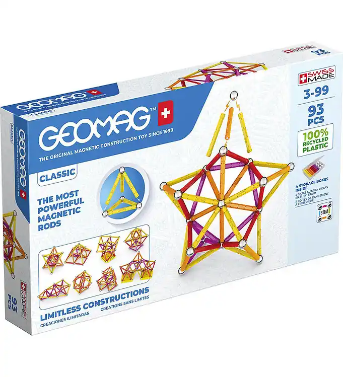 Geomag Magneetset - Classic+ Gerecycled - 93 Onderdelen Shop Nu