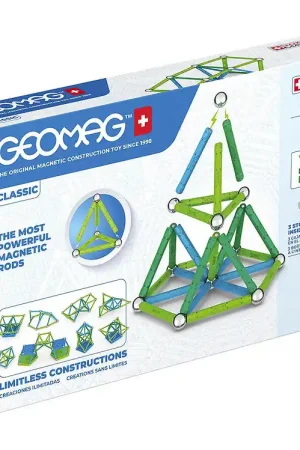 Geomag Magneetset - Classic+ Gerecycled - 60 Onderdelen Express Levering