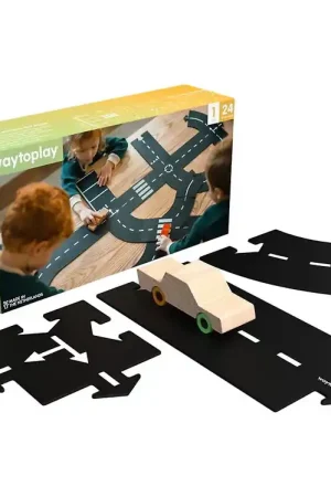 Waytoplay Racebaan - 25 Onderdelen - Highway m. Auto Dagaanbieding