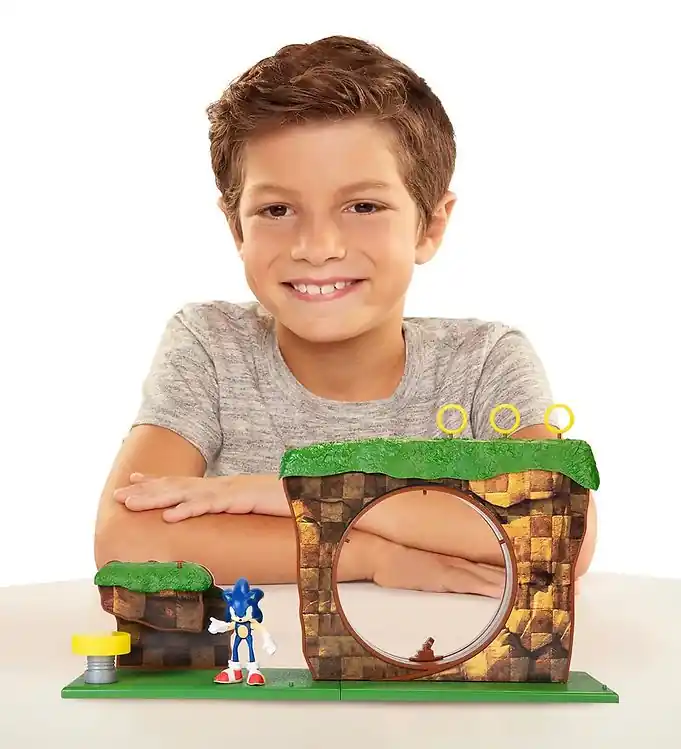 Sonic Speelset - Green Hill Zone-speelset Shop Nu