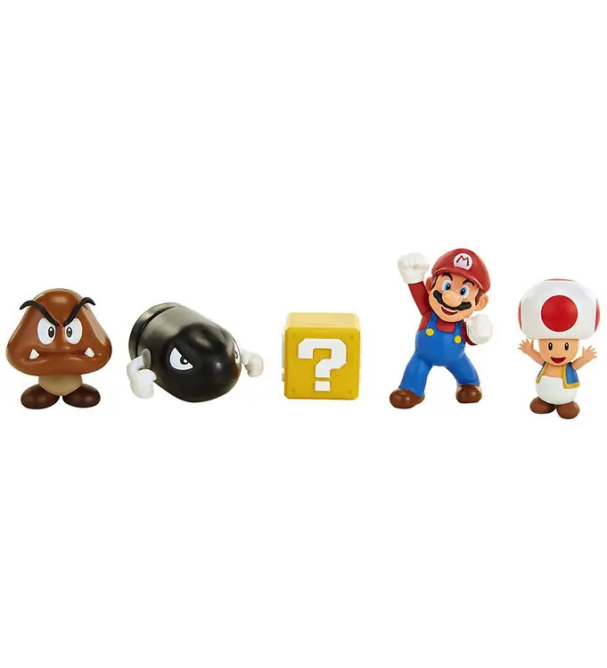 Laatste Versie Super Mario Speelset - Diorama-set - Acorn Plains - 5 Onderdelen