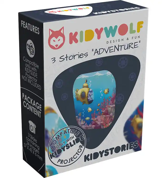 Direct Beschikbaar Kidywolf Verhaal - Voor Zaklamp - Avontuur - Kidystories