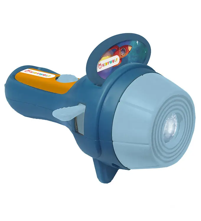 Koop Vandaag Kidywolf Zaklamp m. Verhalen - Kidyslide - Blauw