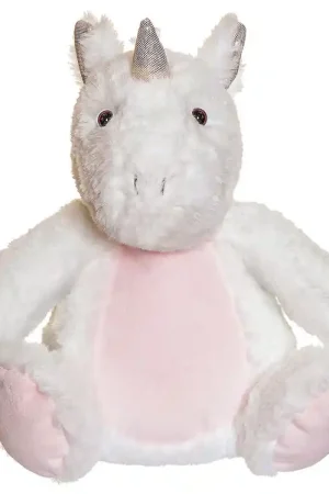 Teddykompaniet Knuffel - Lichtgevend Eenhoorn - 22 cm - Wit Dagaanbieding