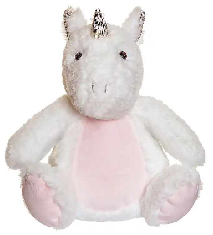 Teddykompaniet Knuffel - Lichtgevend Eenhoorn - 22 cm - Wit Dagaanbieding