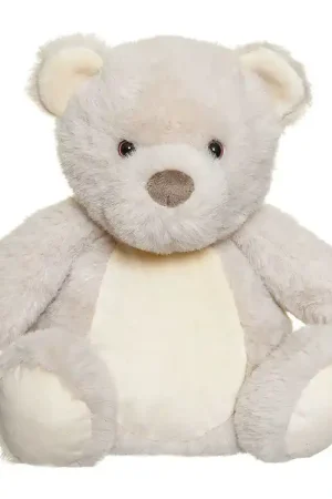 Teddykompaniet Knuffel - Lichtgevend Beer - 23 cm - Grijs Betaalbaar