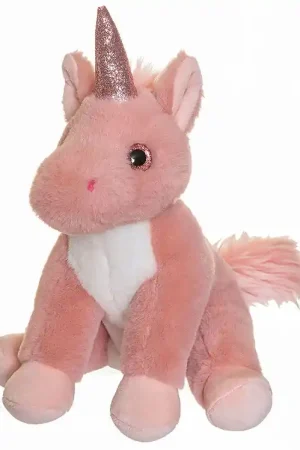 Teddykompaniet Knuffel - Eenhoorn - 25 cm - Roze Flitsaanbieding