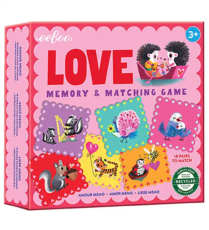Eeboo Geheugenspel - Love Laatste Kans