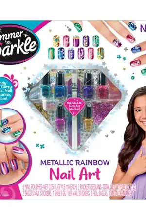 Shimmer N Sparkle Creatieve Speelset - Spijker Art Dagaanbieding