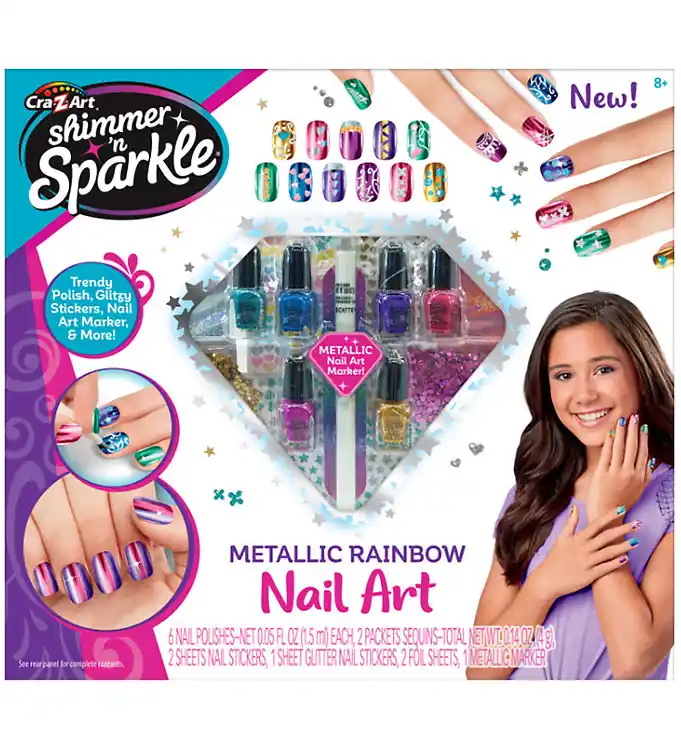 Shimmer N Sparkle Creatieve Speelset - Spijker Art Dagaanbieding