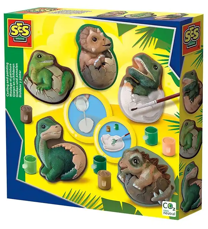 Hoge Kwaliteit SES Creative - Vorm & Verf - Dino Ei