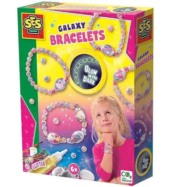 SES Creative - Lichtgevend Armband - Galaxy Meest Verkocht