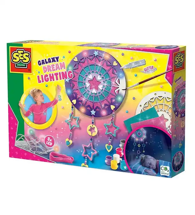 Must-Have SES Creative - Dromenvanger m. Licht - Galaxy