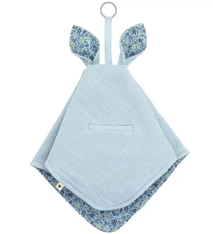 Weekendaanbieding BIBS X Liberty Knuffeldoekjes - 40x40 cm - Kangoeroe - Kamille G