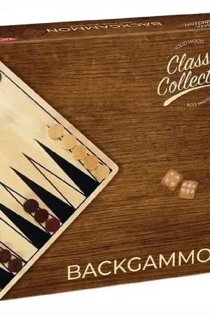 Must-Have TACTIC Bordspel - Backgammon - Classic+ Collectie - Hout