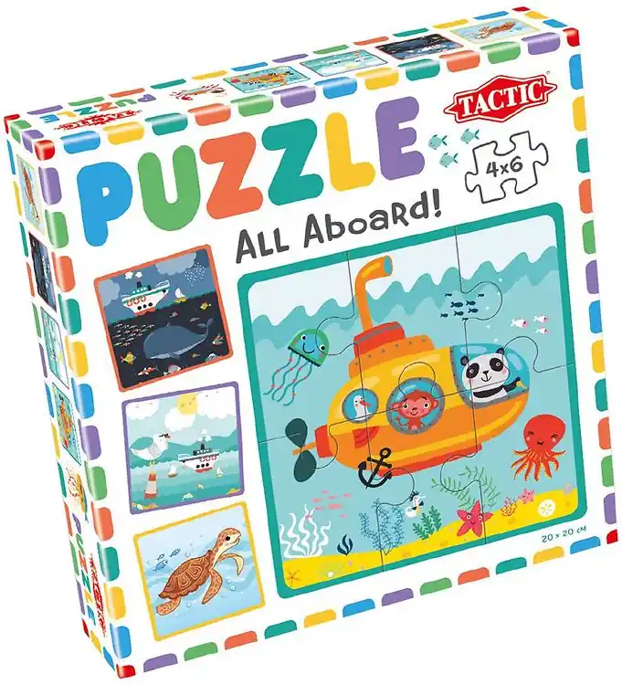 TACTIC Puzzel - My First Puzzel - 4x6 Bakstenen - Allemaal aan b Rechtstreeks Van De Fabrikant