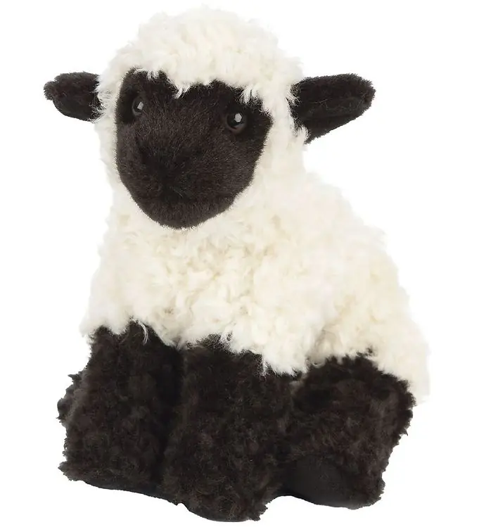 Living Nature Knuffel - 19x11 cm - Lam - Off White Gecertificeerd