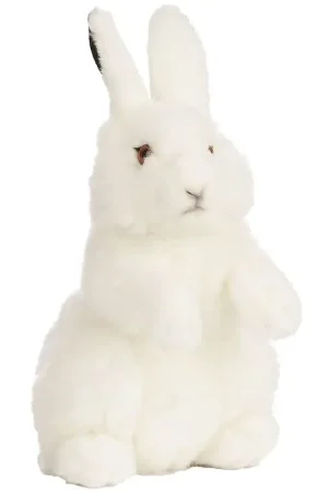 Seizoensaanbieding Living Nature Knuffel - 27x16 cm - Arctisch Hare - Wit