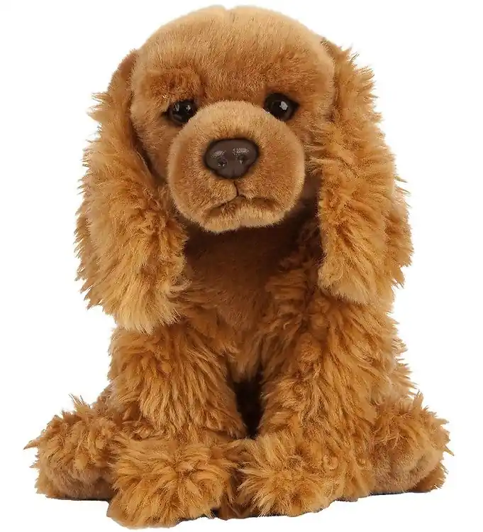 Koopje Living Nature Knuffel - 22x8 cm - Cocker Spaniel - Bruin