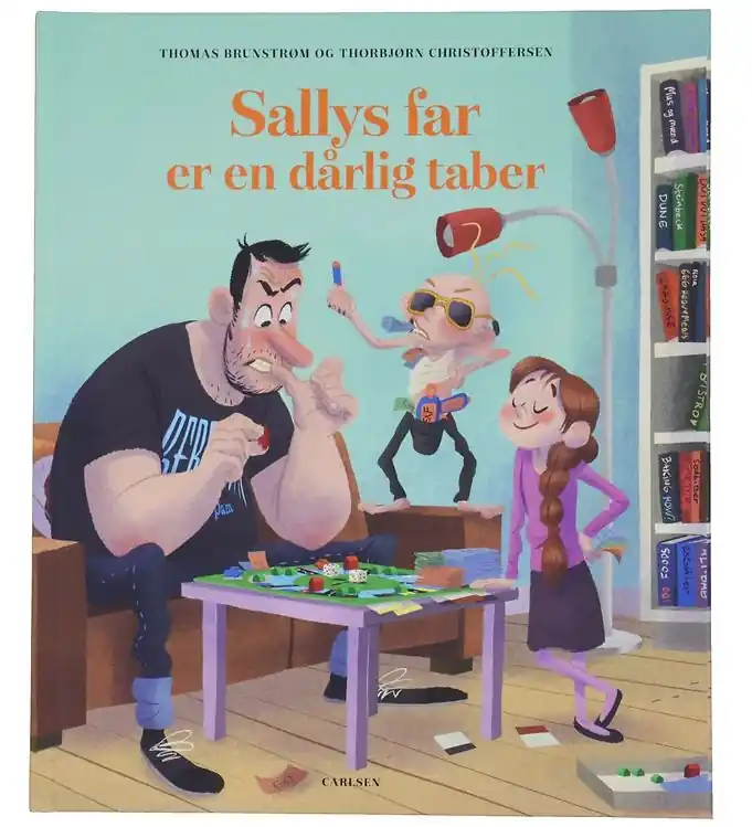 Snelle Levering Forlaget Carlsen Boek - Sally's vader is een slechte verliezer