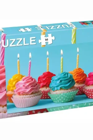 Hete Deal TACTIC Puzzel - CupCake - 56 Bakstenen