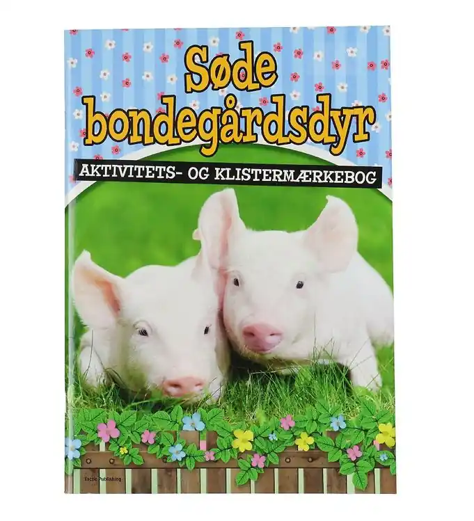 Tijdelijk Beschikbaar TACTIC Activiteitenboek m. Stickers - Schattig Boederijdieren -