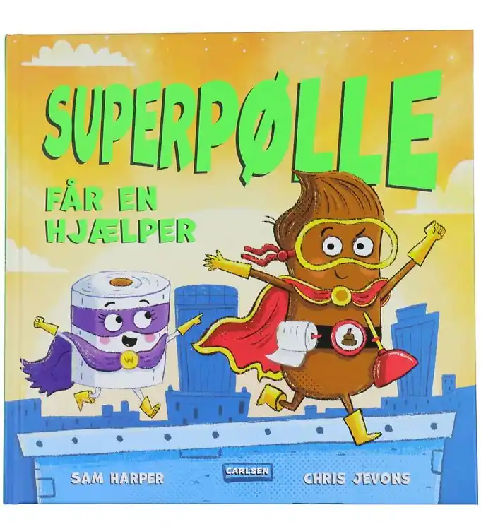 Rechtstreeks Van De Fabrikant Forlaget Carlsen Boek - Superpoep krijgt een helper