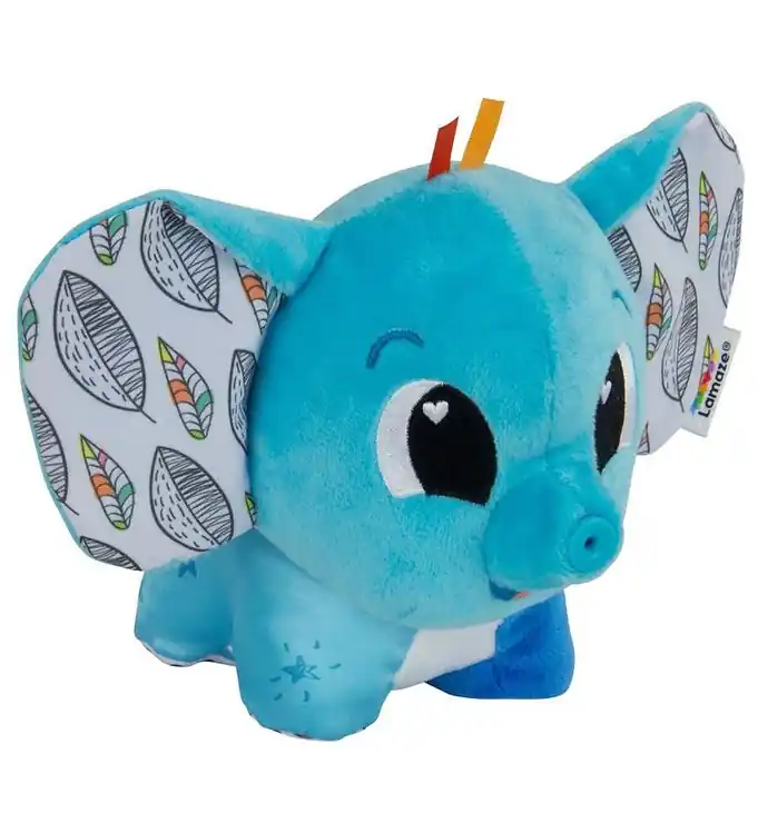 Op = Op Lamaze Knuffel - 14 cm - Ademende Olifant
