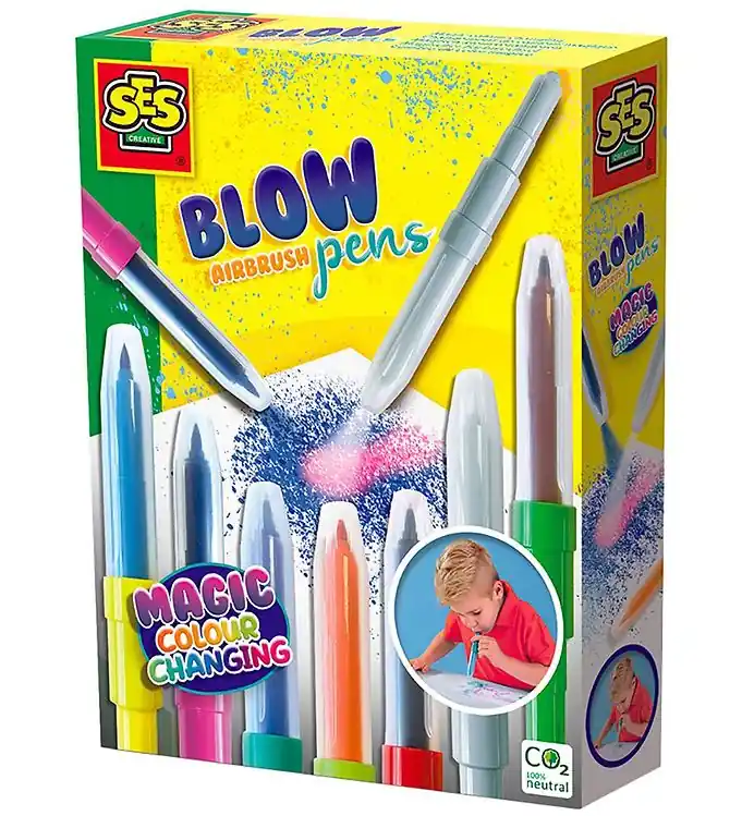 SES Creative Blaas stiften - 7 st. - Magische Markers Alleen Vandaag