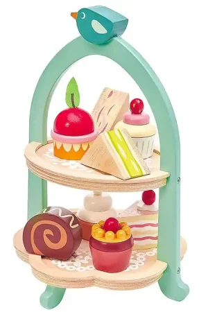 Tender Leaf Houten Speelgoed - Snackessay - 9 Onderdelen - Vogel Veilige Betaling