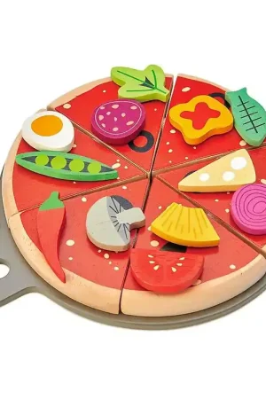 Tender Leaf Houten Speelgoed - Pizza Feest Merkproduct