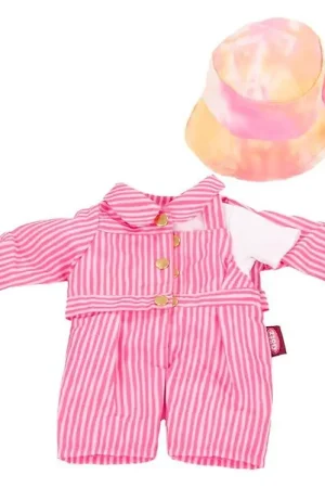 Aanbieding Götz Poppenkleding - 30-33 cm - Roze-Gestreept