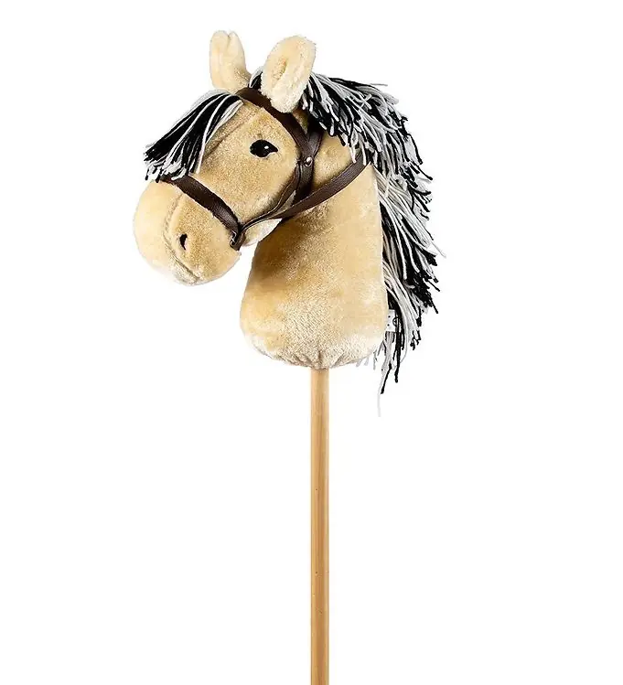 Meest Verkocht by ASTRUP Hobbypaard - 68 cm - Blond m. Kaart Manen